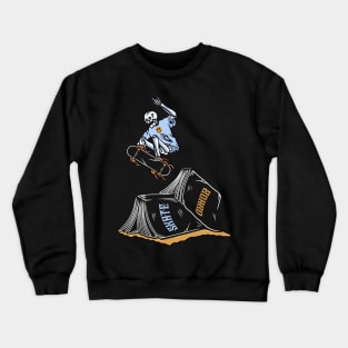 Skater on books Crewneck Sweatshirt